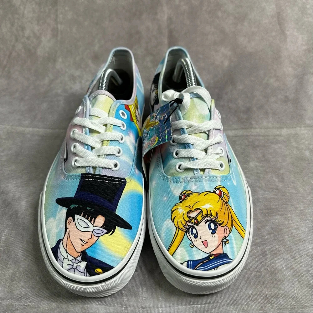 Vans Authentic Sailor Moon Pretty Guardians Shoes Mens Size 10.5 Women Size 12 - Picture 1 of 9
